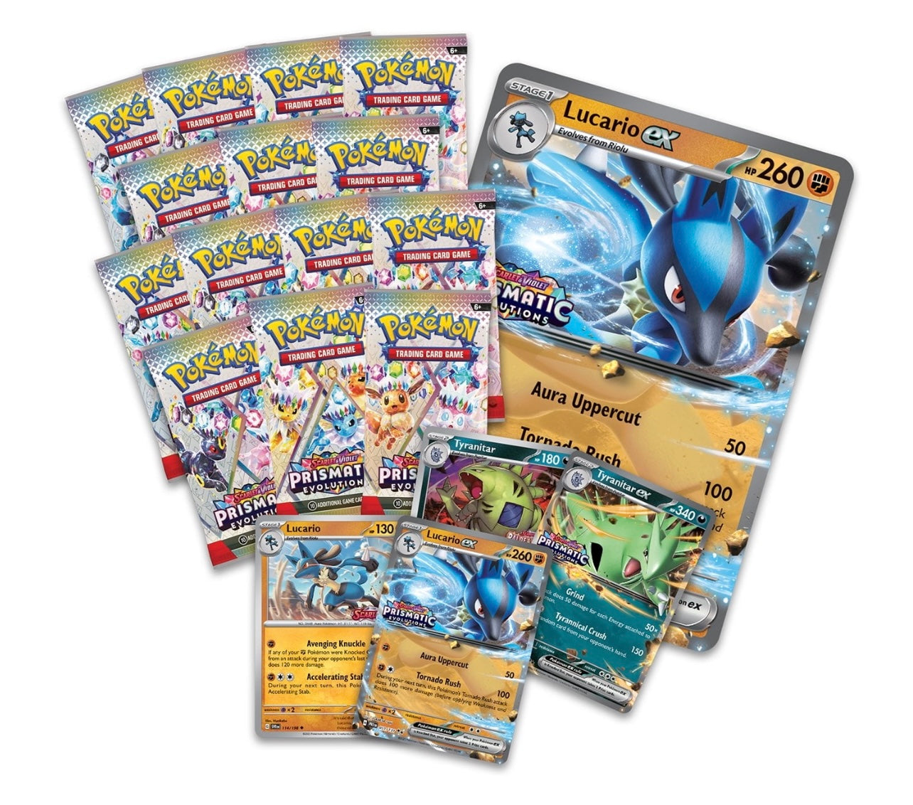 Pokemon Lucario Ex & Tyranitar Ex Premium Collection