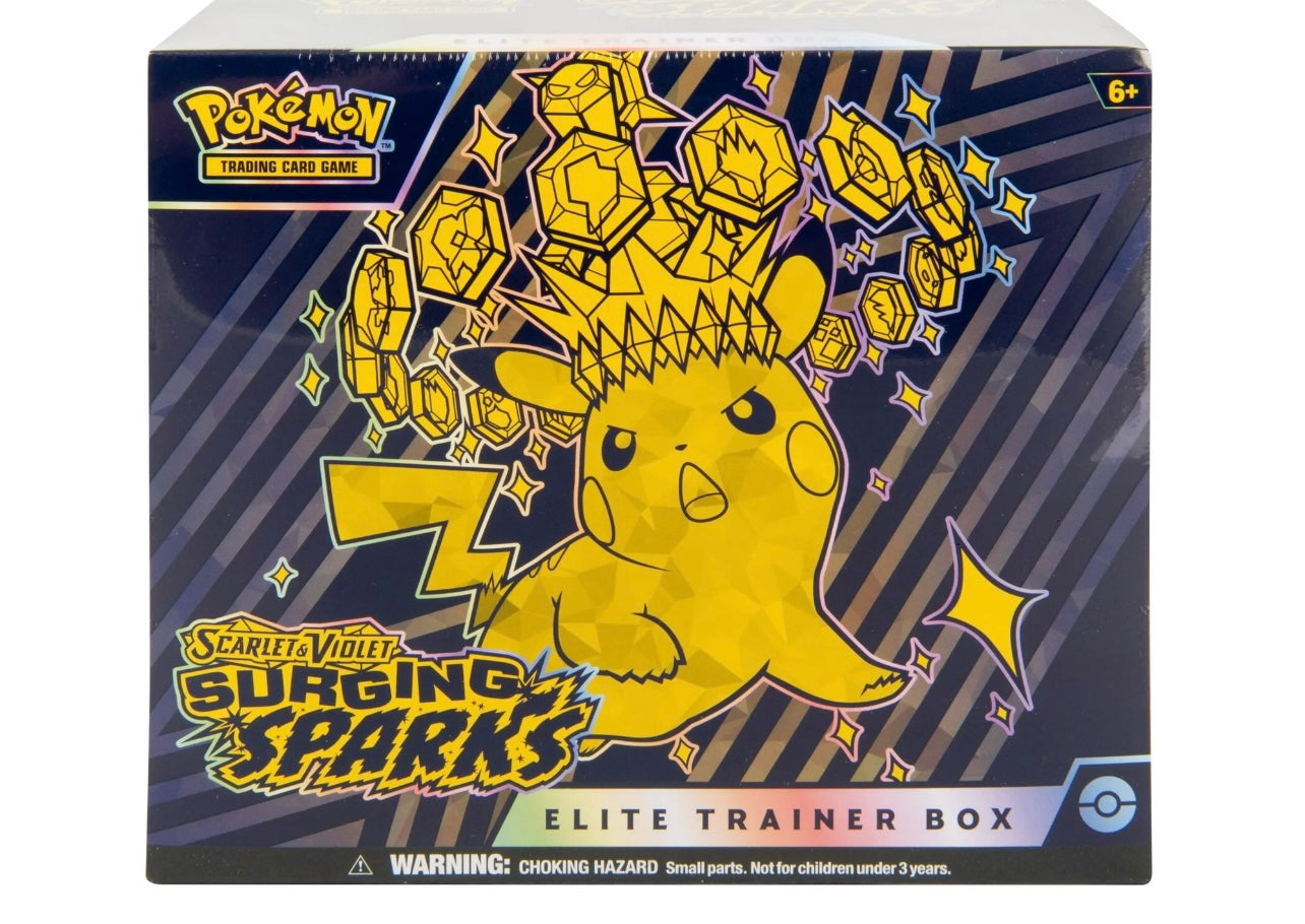 Pokemon Trading Card Games Scarlet & Violet 8 Surging Sparks Elite Trainer Box