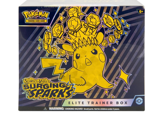 Pokemon Trading Card Games Scarlet & Violet 8 Surging Sparks Elite Trainer Box