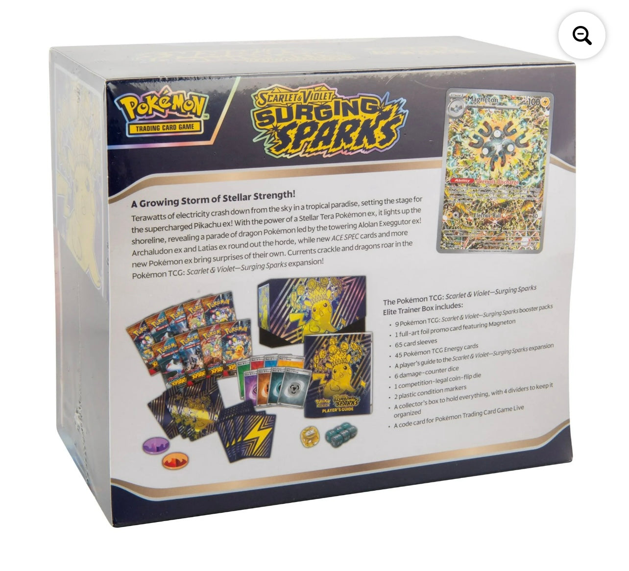 Pokemon Trading Card Games Scarlet & Violet 8 Surging Sparks Elite Trainer Box