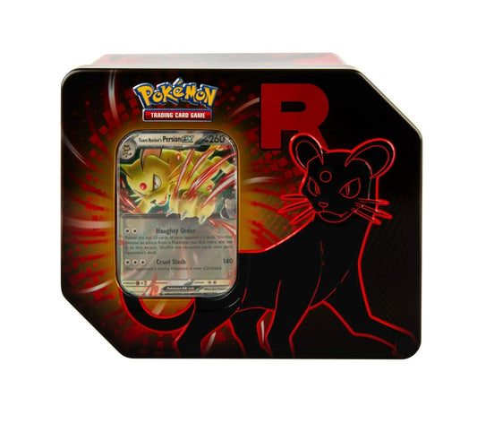 Pokemon TCG Team Rocket Persian Tin