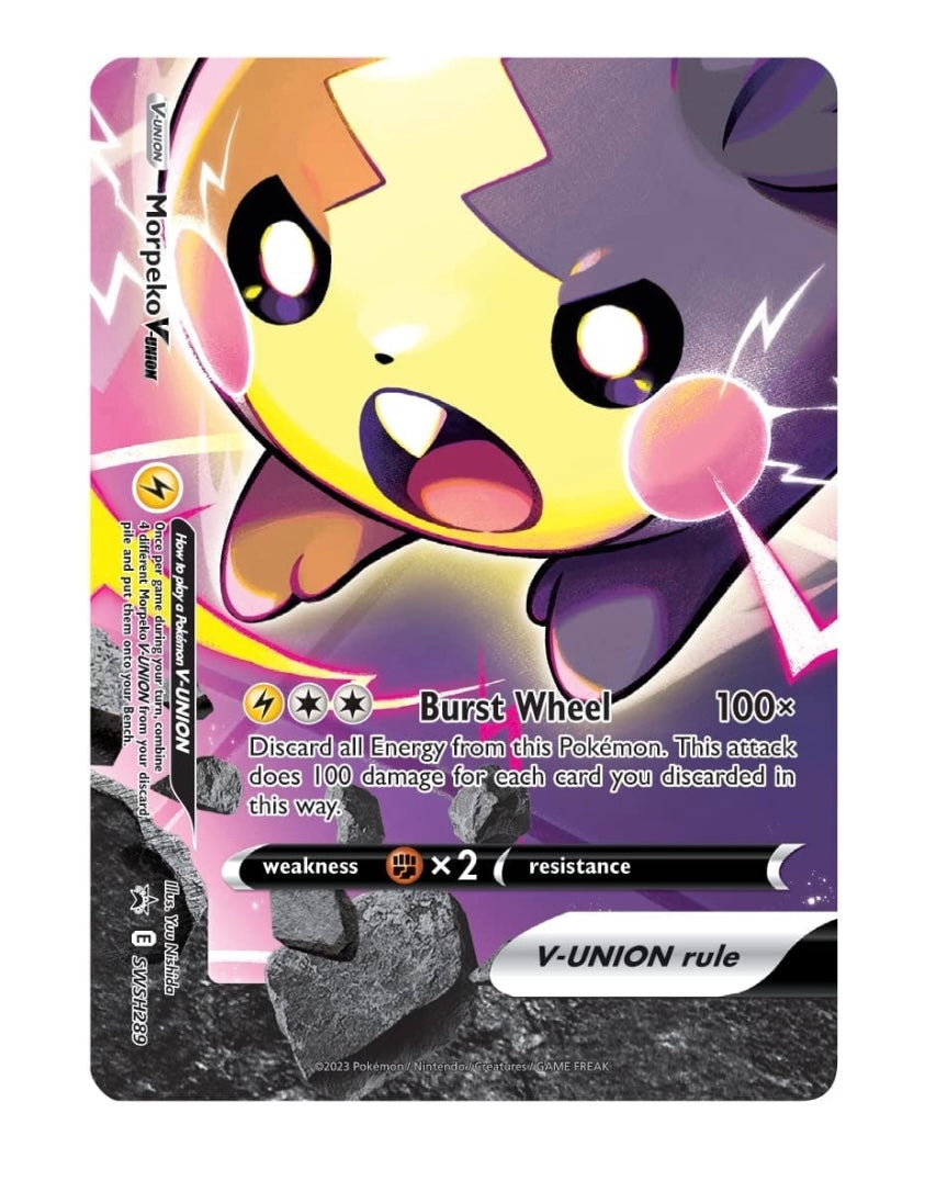 Morpeko V-UNION Playmat Premium Collection - Crown Zenith (CRZ)