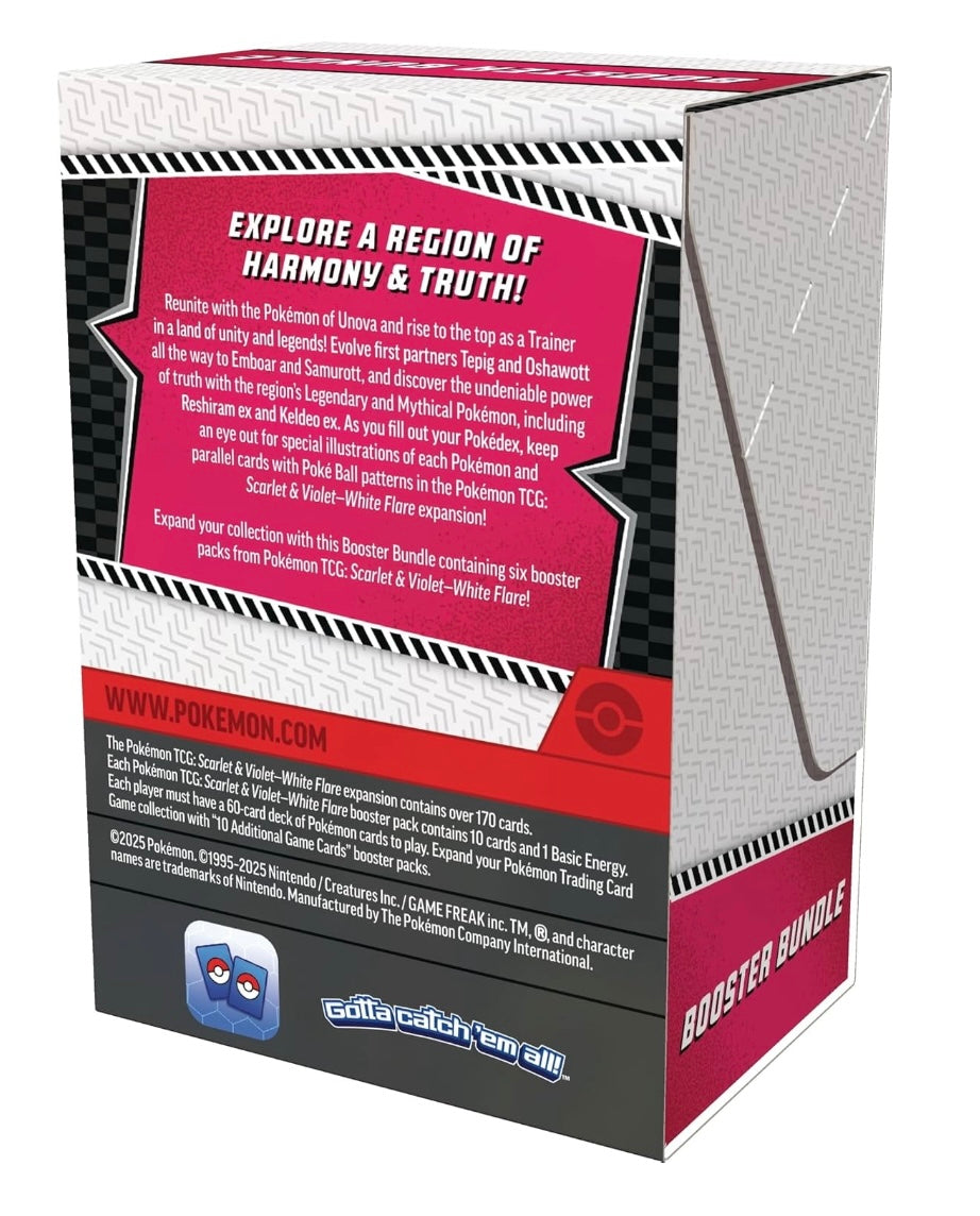 Scarlet Violet 10.5 White Flare Booster Bundle